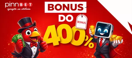 Bonus do 400%